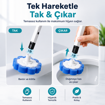 NoviaHome™ Hijyenik Tuvalet Temizlik Seti