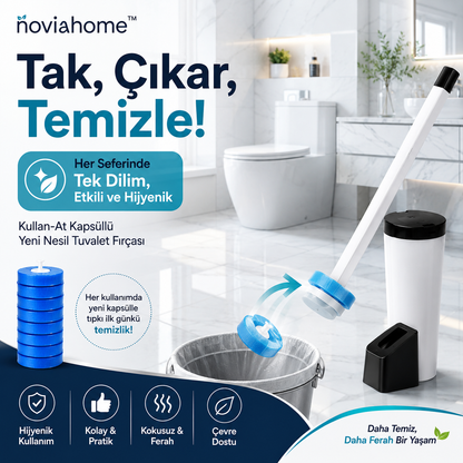 NoviaHome™ Hijyenik Tuvalet Temizlik Seti