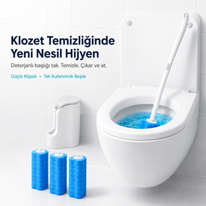 NoviaHome™ Hijyenik Tuvalet Temizlik Seti